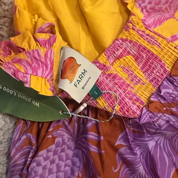 FARM Rio Multicolor Floral Mini Dress - Picture 3 of 4